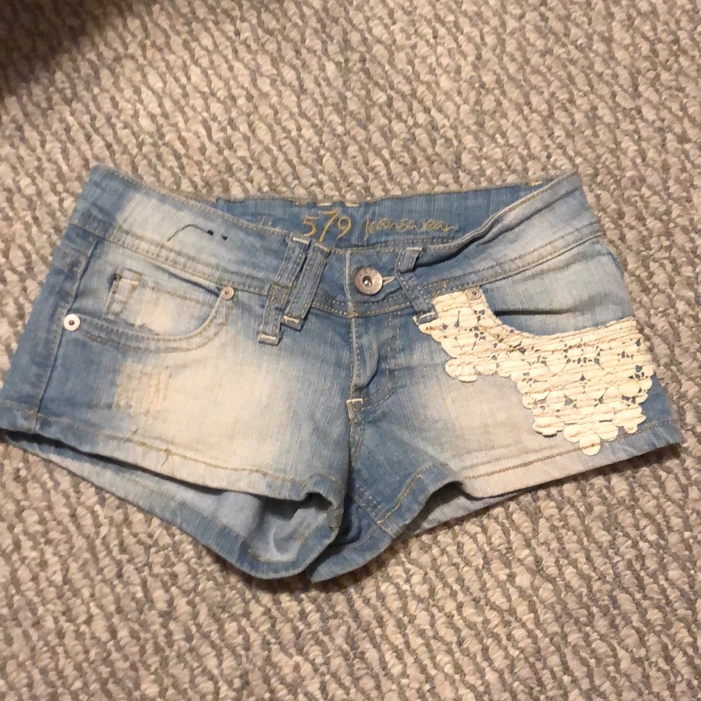 Jean shorts